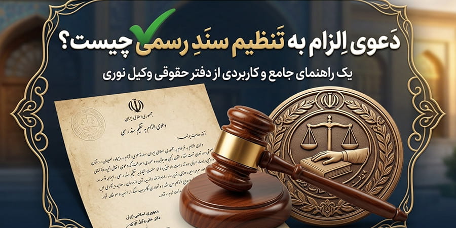 دعوی الزام به تنظیم سند رسمی