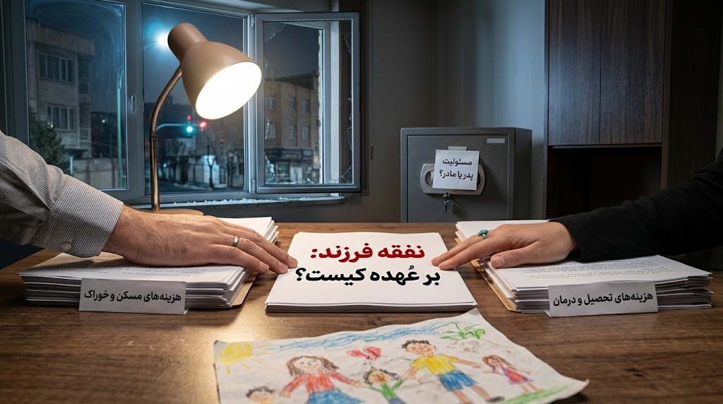 هزینه های بچه بعد از طلاق به عهده کیست؟