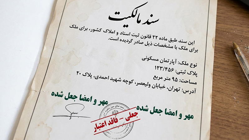 سند جعلی