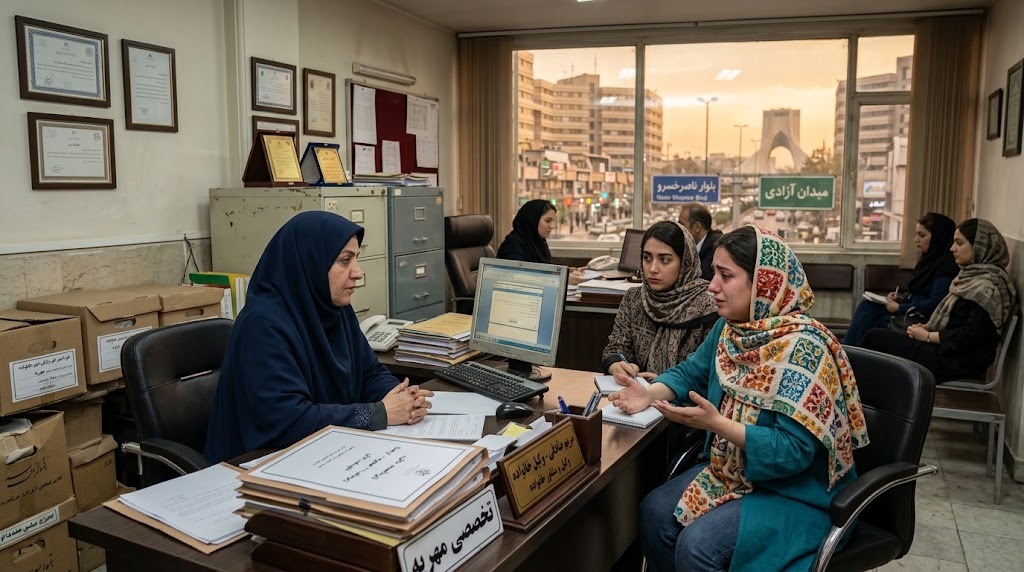 وکیل متخصص مهریه در غرب تهران